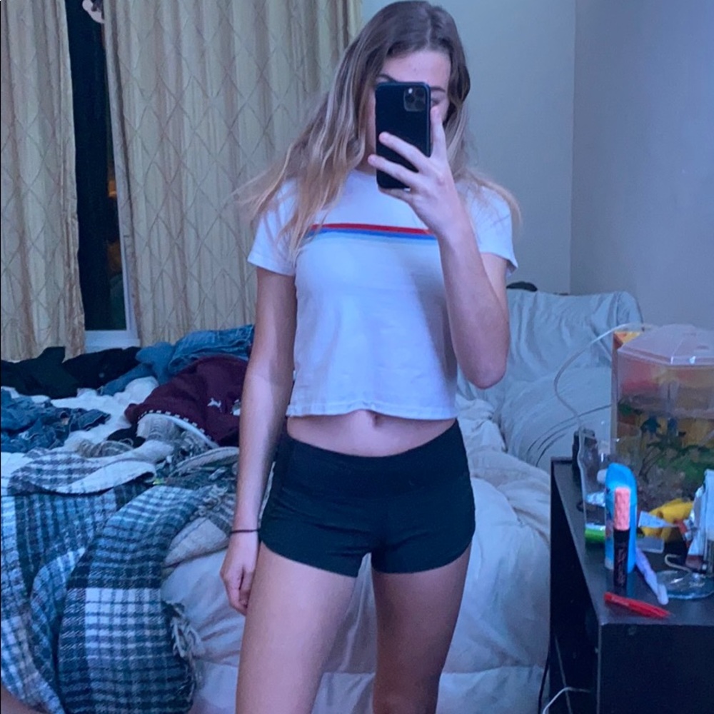 Black Lululemon shorts